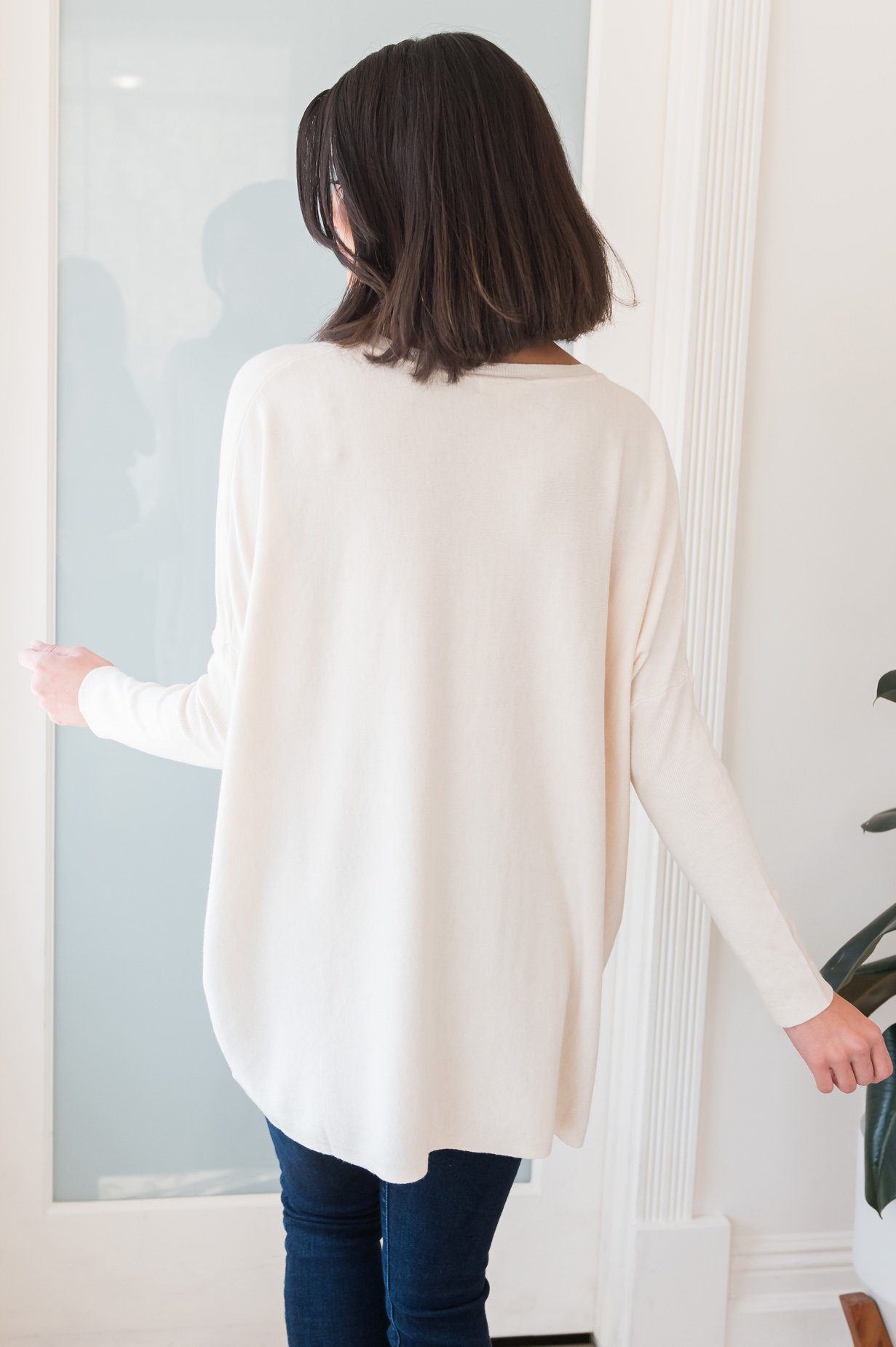 Casual Chic Modest Oversize Sweater