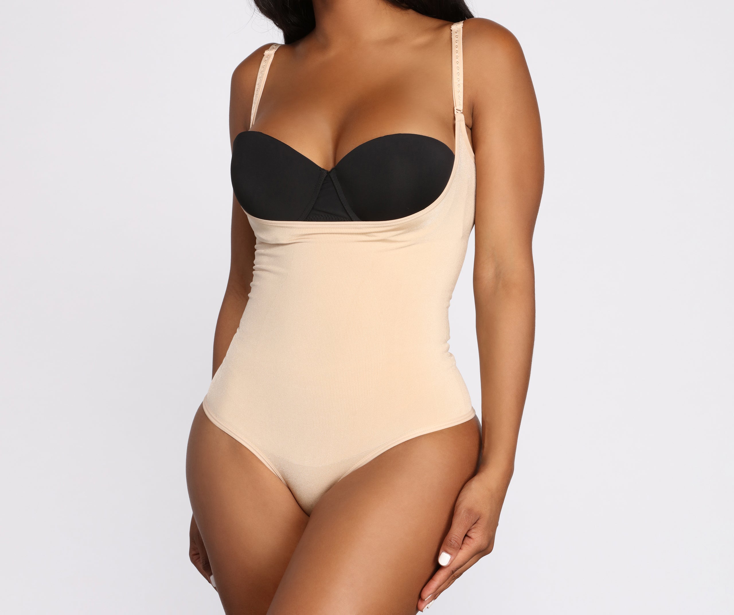 Seamless Thong Contouring Bodysuit