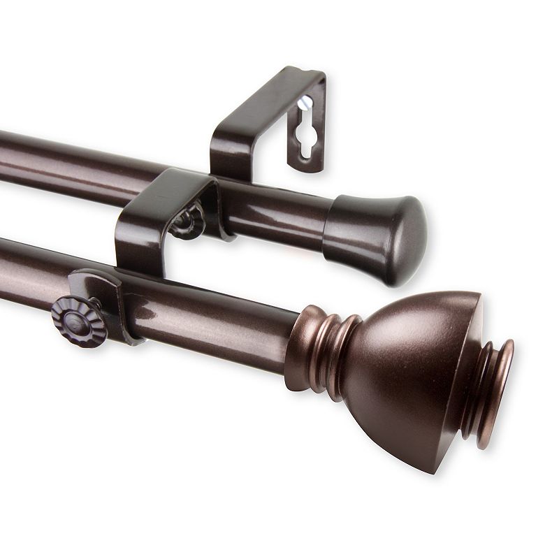 Rod Desyne 13/16 Alma Double Curtain Rod