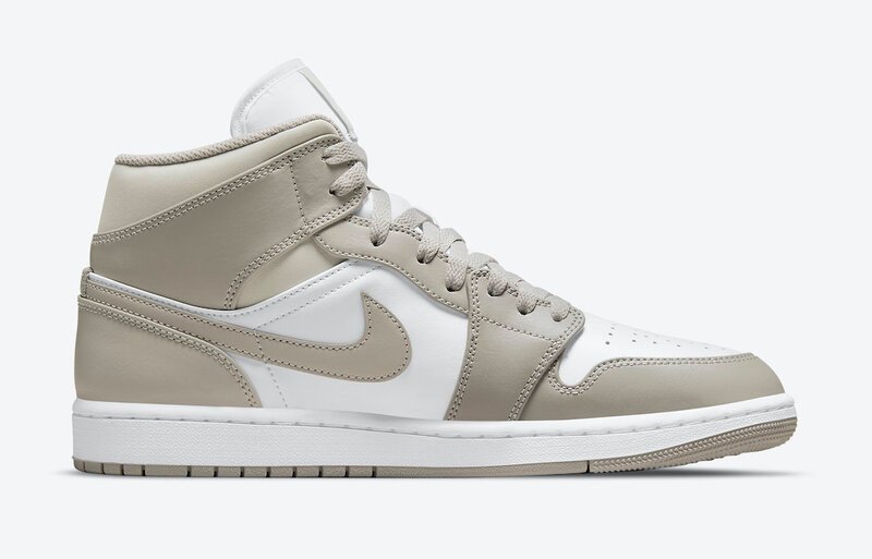 Air Jordan 1 Mid 'Linen' 554724-082