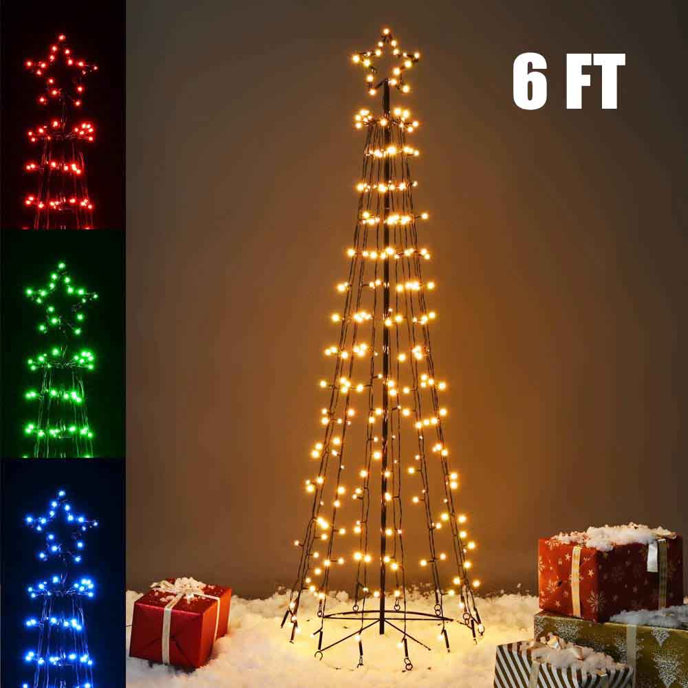 Yescom Light Show Christmas Tree Multicolor Bluetooth APP Control