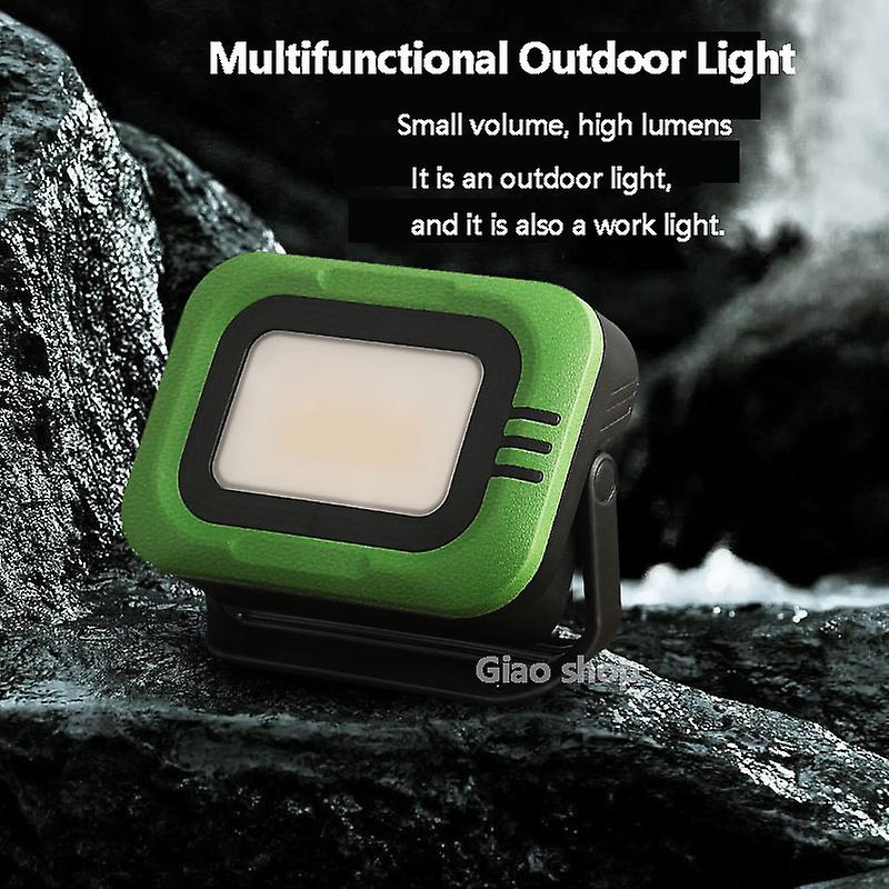 1200lm Solar Camping Light Rechargeable Work Light Powerful Outdoor Fishing Lantern Magnetic Emergency Light 5v2a Fast Charging