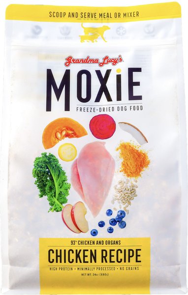 Grandma Lucy's Moxie Chicken Recipe Freeze-Dried Dog Food