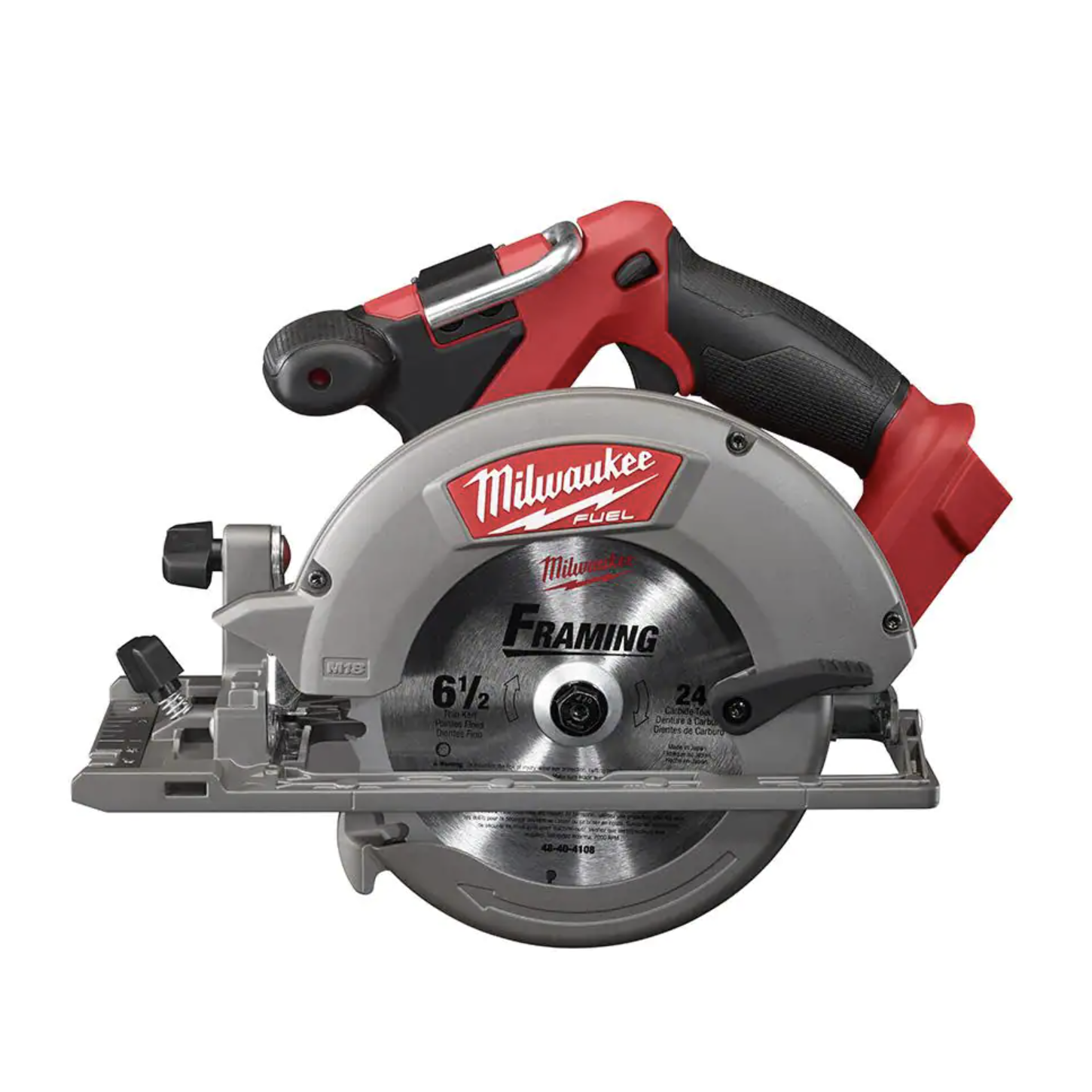 Milwaukee M18 FUEL 18-Volt Lithium-Ion Brushless Cordless 6-1/2 in. Circular Saw， Tool-Only (2730-20)