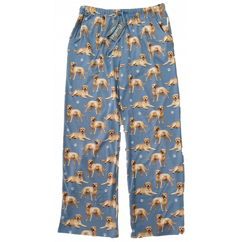 Pet Lover Unisex Pajama Bottoms - Yellow Labrador