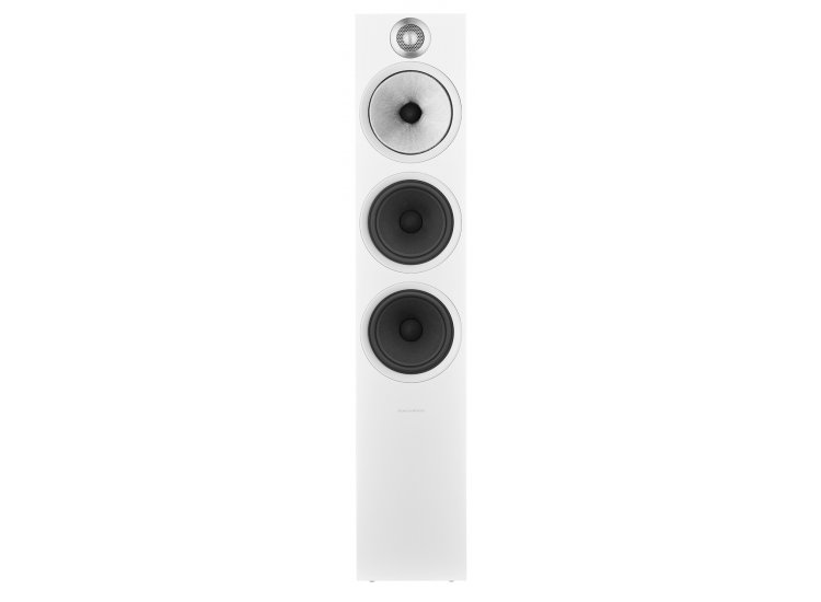 Bowers and Wilkins 600 Series 603 S2 Anniversary Edition Matte White 3-Way Floor Standing Loudspeaker (Each)