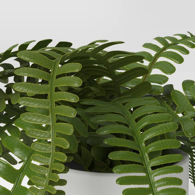 Artificial Fern Plant Light Green