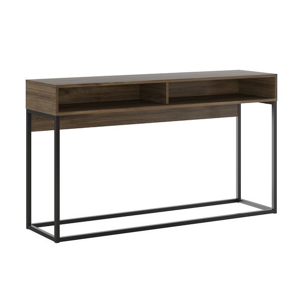 NOA Minimalist Modern Storage Console Table