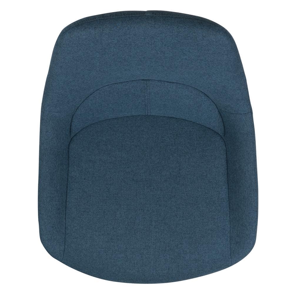 Carnegy Avenue 44.5 in. Blue Fabric Adjustable Bar Stool CGA-CH-442214-BL-HD