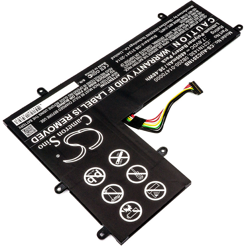 Asus C201PA C201PA_C2A C201PA_C2B C201PA2A C201 Replacement Battery BatteryClerkcom Laptop and Notebook