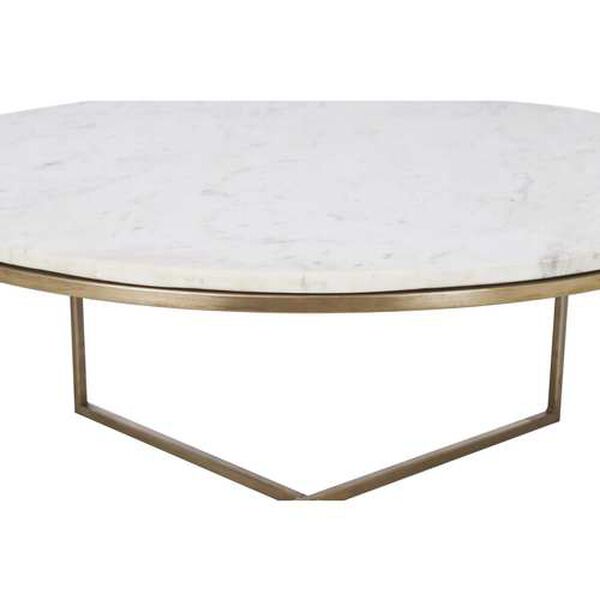 Lova Antique Brass Coffee Table