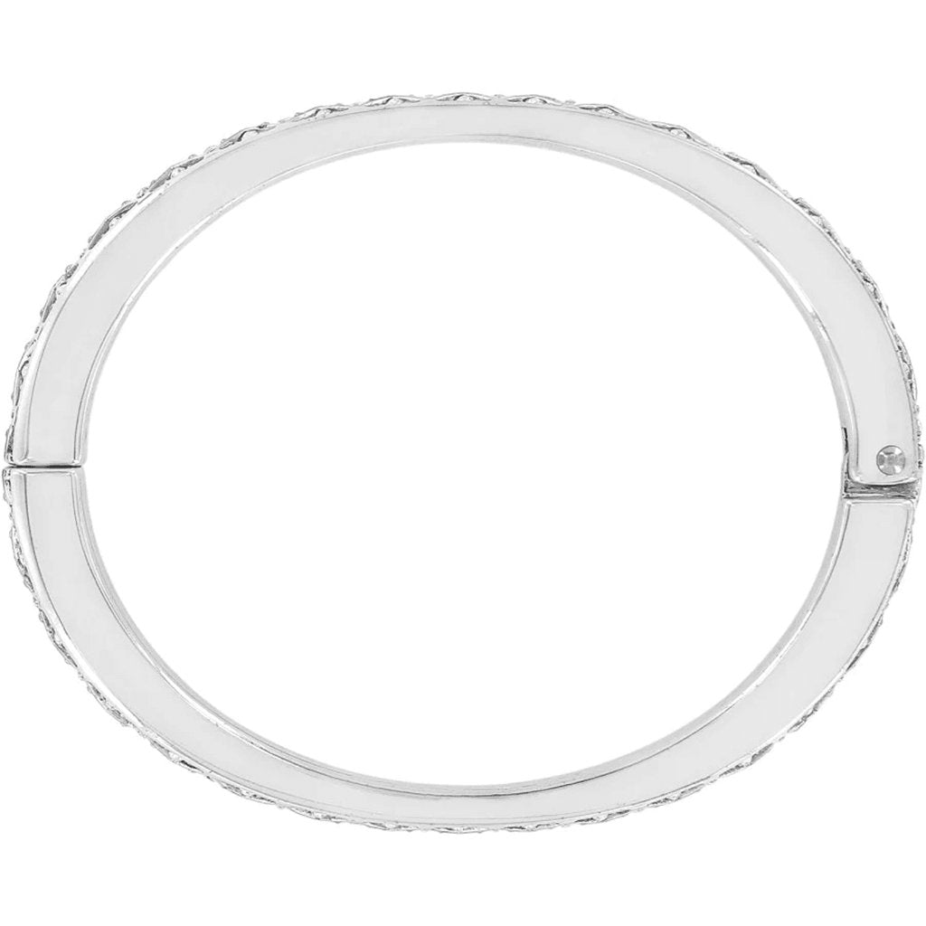 Brighton  Diamond Hinged Bangle