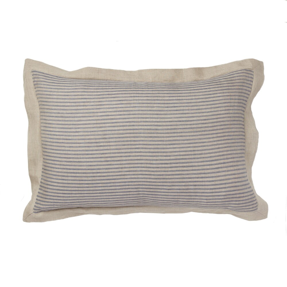 Linen Stripe Sham