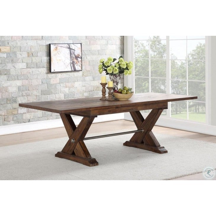 Rustic Extendable (75-94) Dining Table