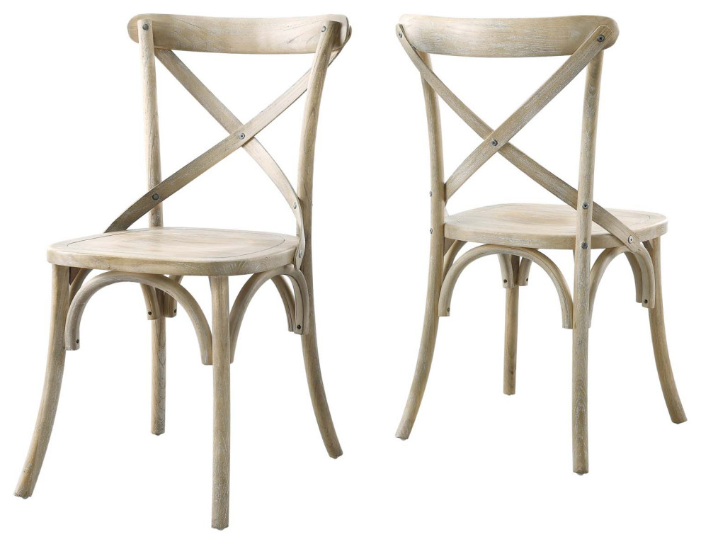 Gear Dining Side Chair   Farmhouse   Dining Chairs   by Modway  Houzz