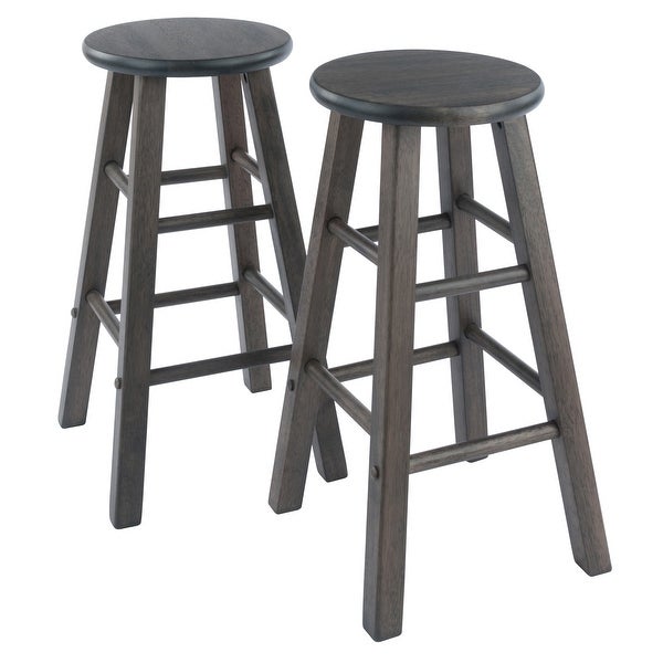 Element 2-Pc Counter Stool Set - 13.39 x 13.39 x 23.86 inches