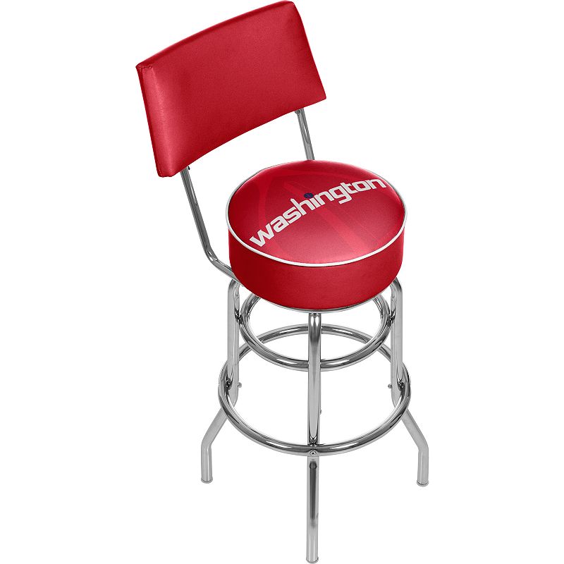 Washington Wizards Padded Swivel Bar Stool with Back