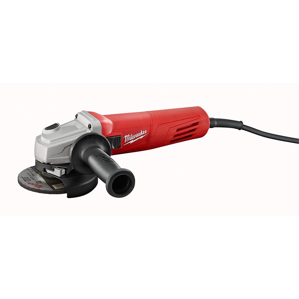 MW 11 Amp 4-1/2 in. Small Angle Grinder Slide Lock-On 6146-33 from MW