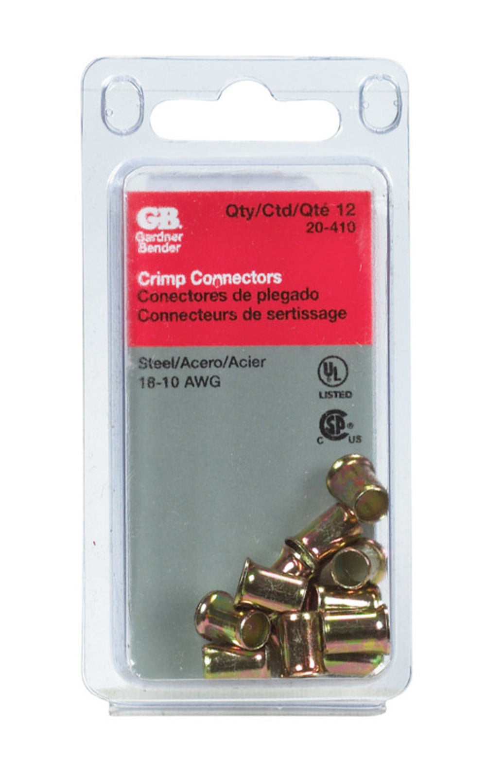 CONNECTR CRIMP SLEEV12PK