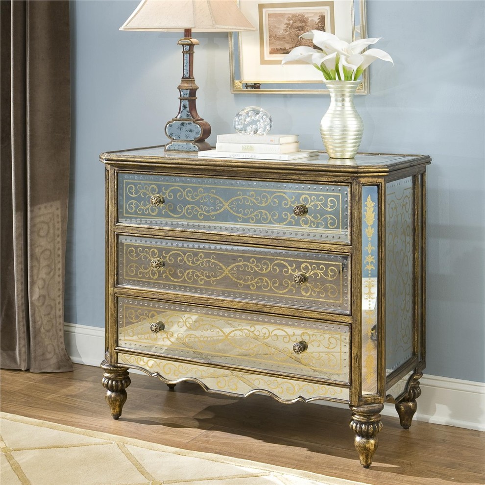 Chest of Drawers  Ambella Home Voranado   Traditional   Accent Chests And Cabinets   by EuroLuxHome  Houzz