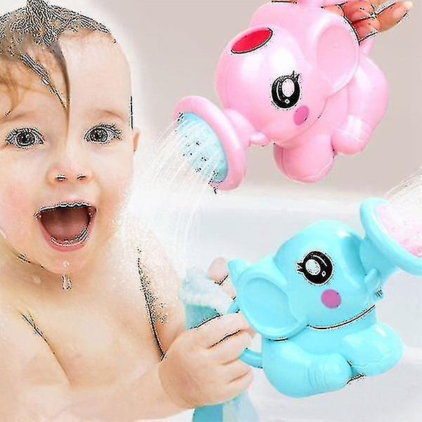 New Cute Elephant Watering Pot Baby Bath Toy Beach Play Water Sand Tool Toys-sizepinkyiyi