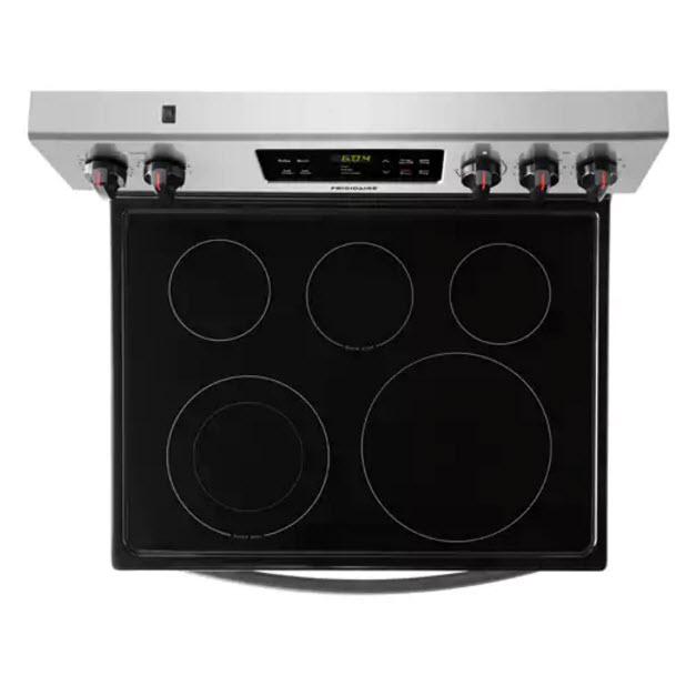 Frigidaire 30-inch Freestanding Electric Range with SpaceWise? Expandable Elements CFEF3054US