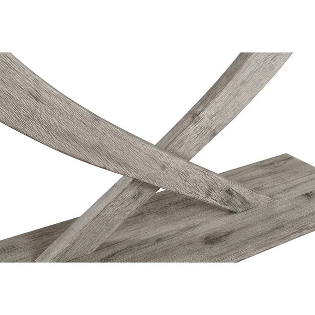 Montana Acacia Wood Console Table Light Barnwood Boraam Industries