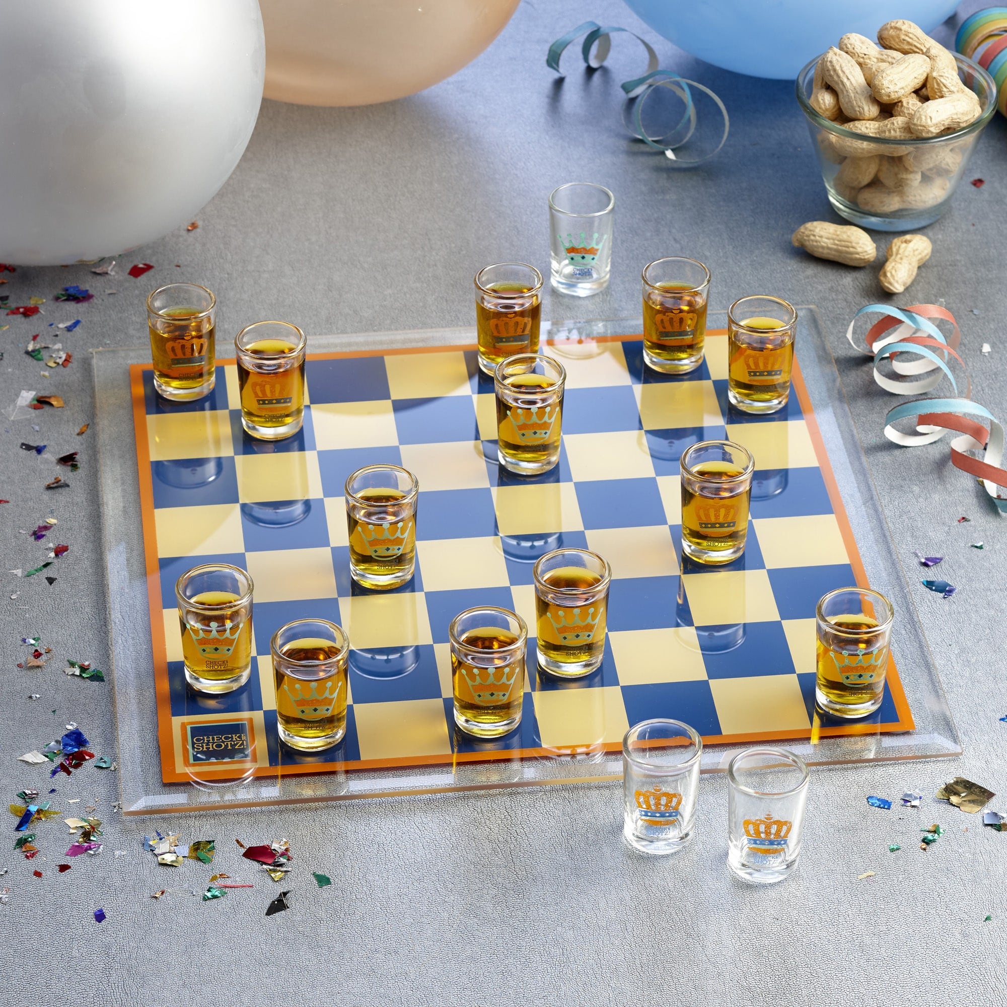 Game Night Checkers Drinking Game