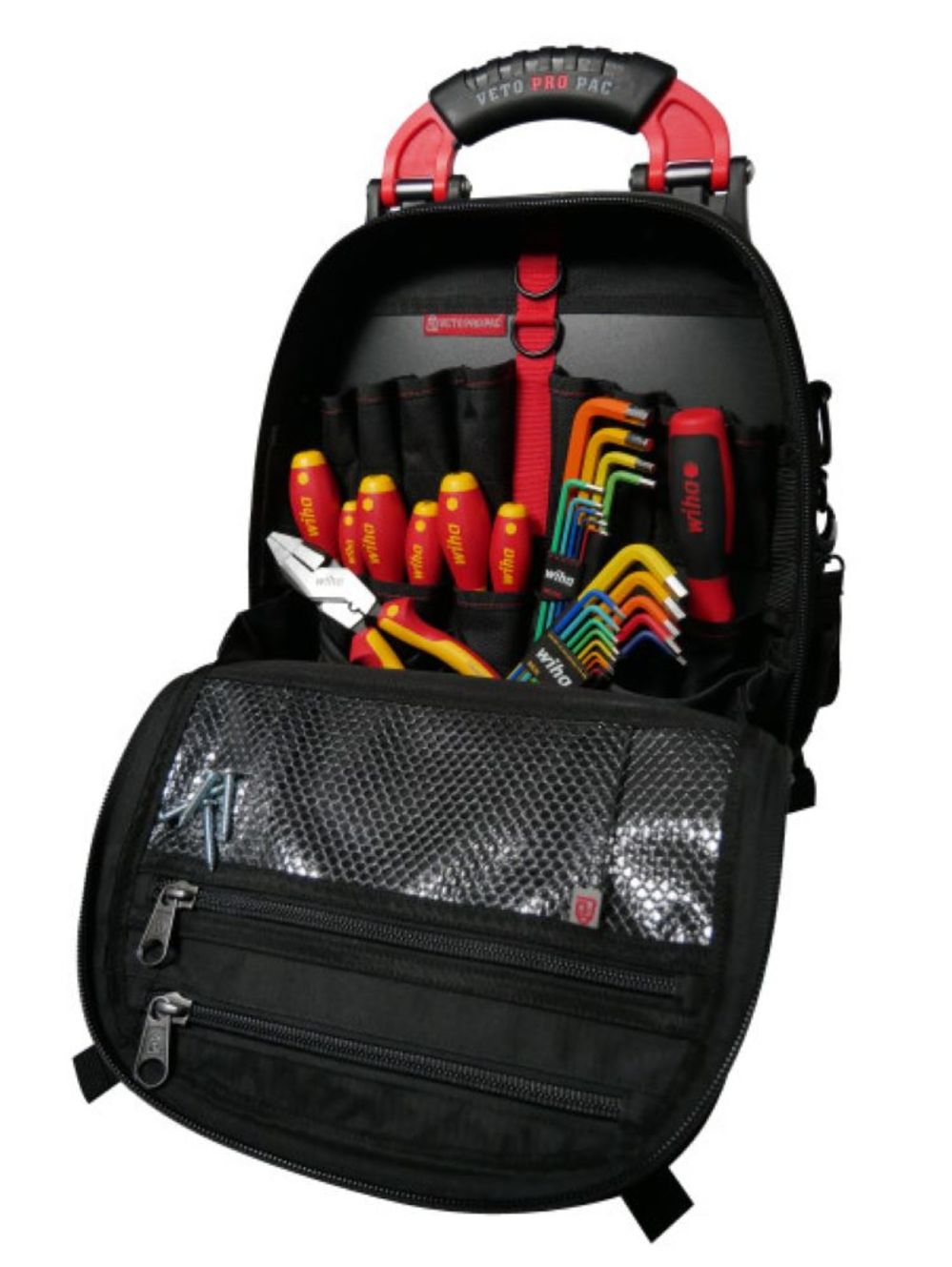 Wiha Tool Kit Red Stripe Tech Pac 30pc