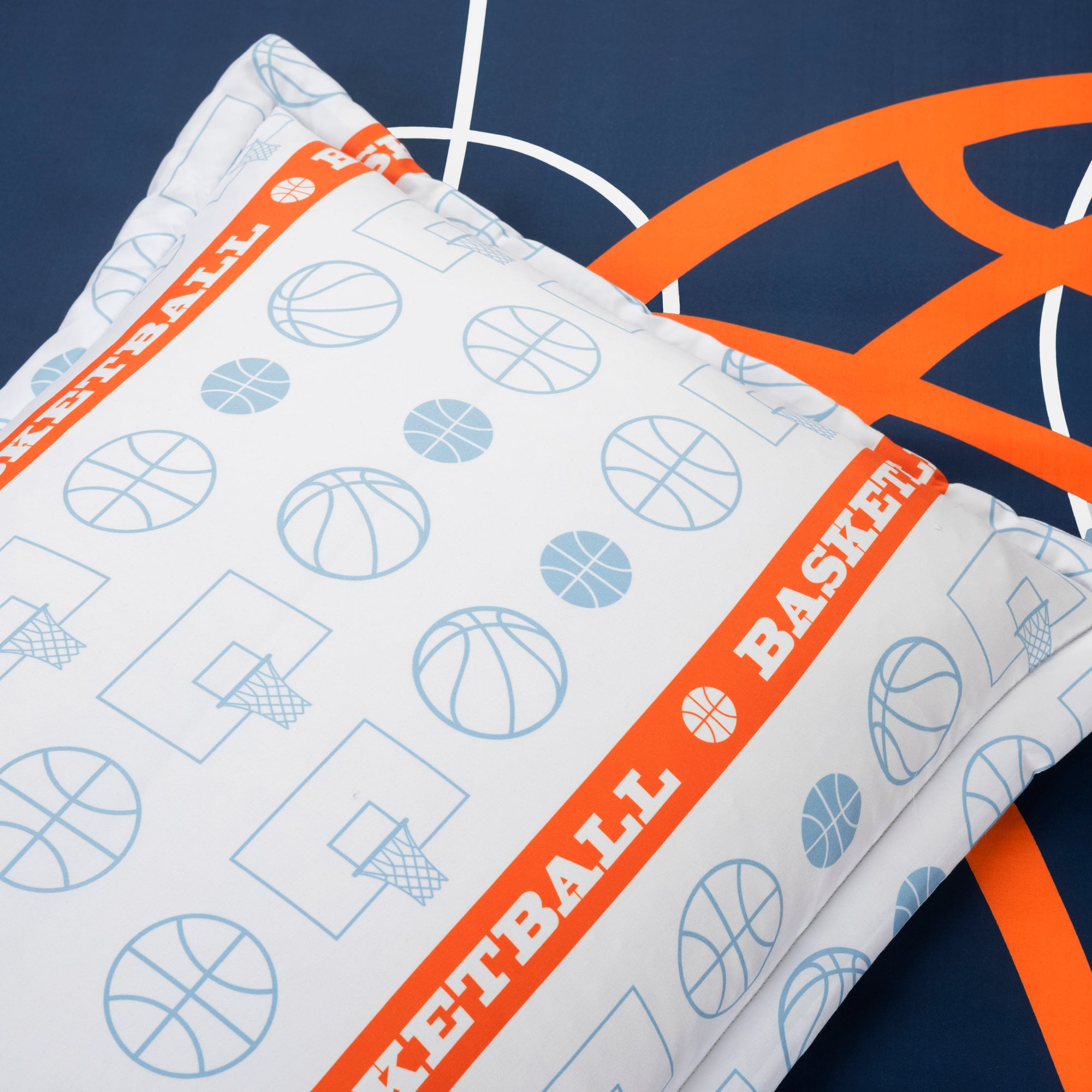 Basketball Game Reversible Comforter Set