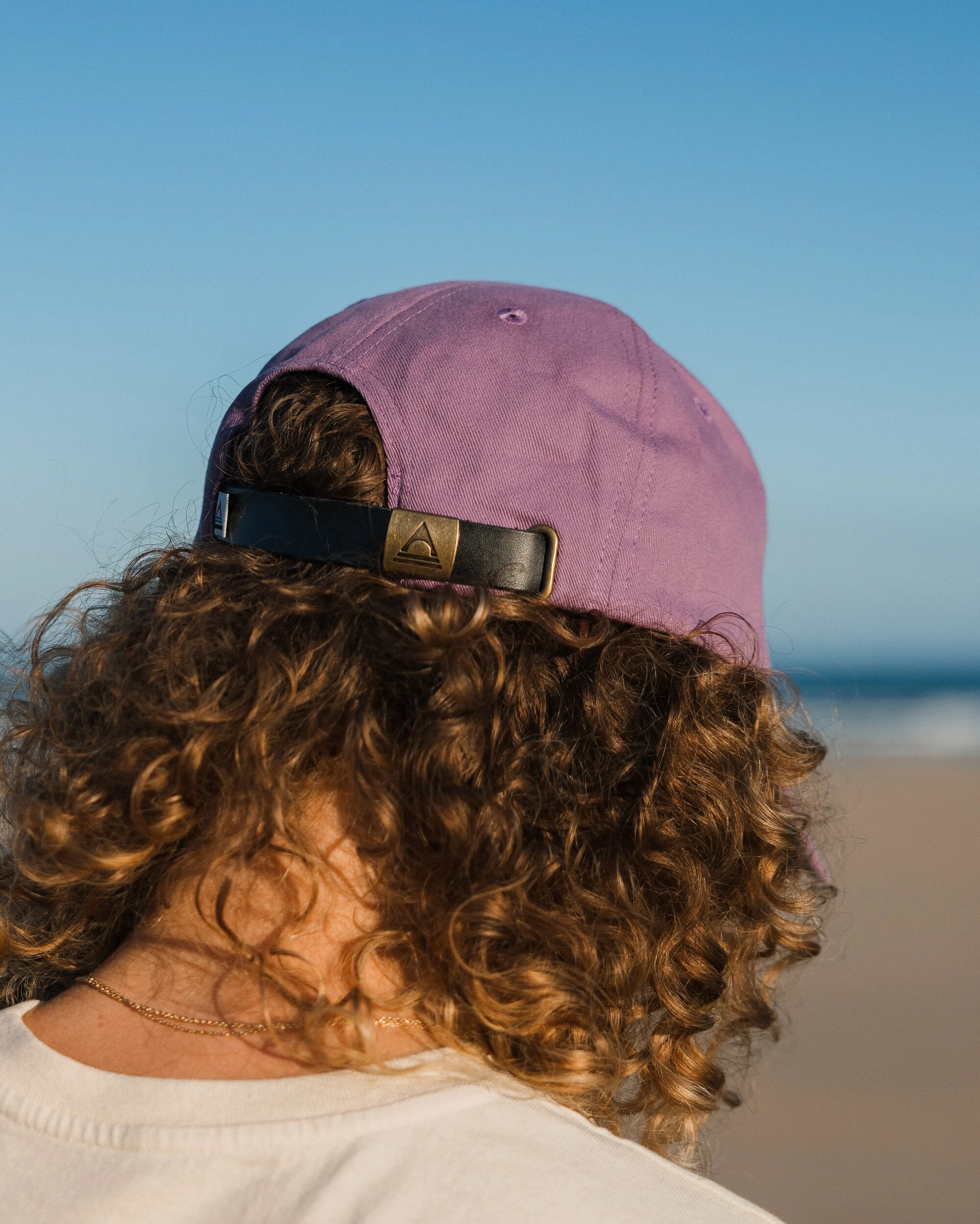 Classic Recycled Cotton 6 Panel Cap - Grape