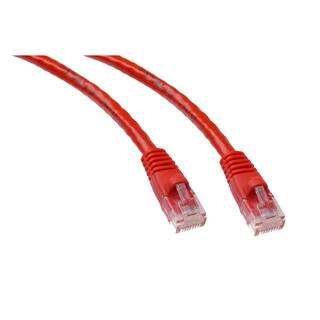 NTW 15 ft. Cat6 Snagless Unshielded (UTP) Network Patch Cable Red 345-U6-015RD