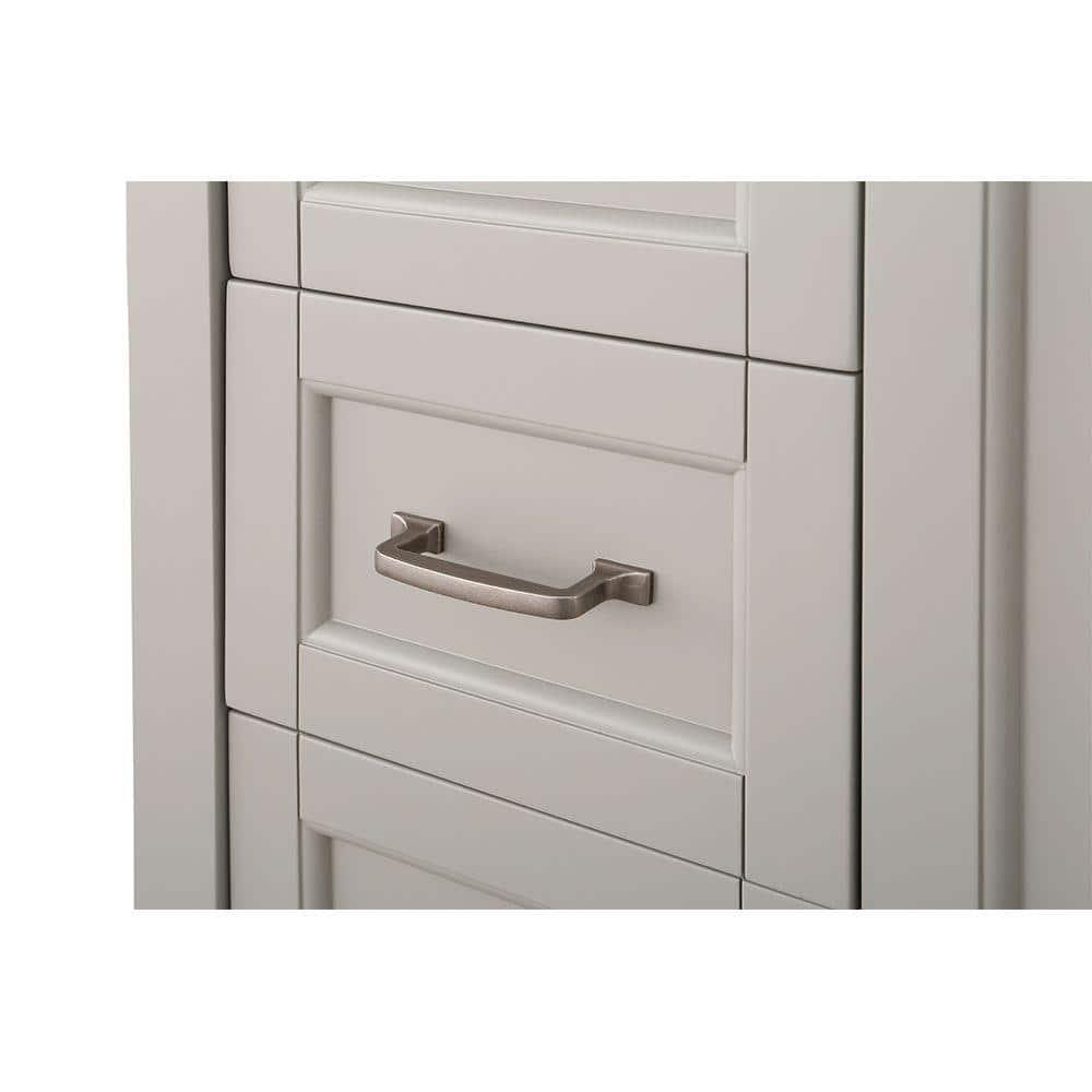 Home Decorators Collection Ashburn 36 in W x 2175 in D Vanity Cabinet in Grey