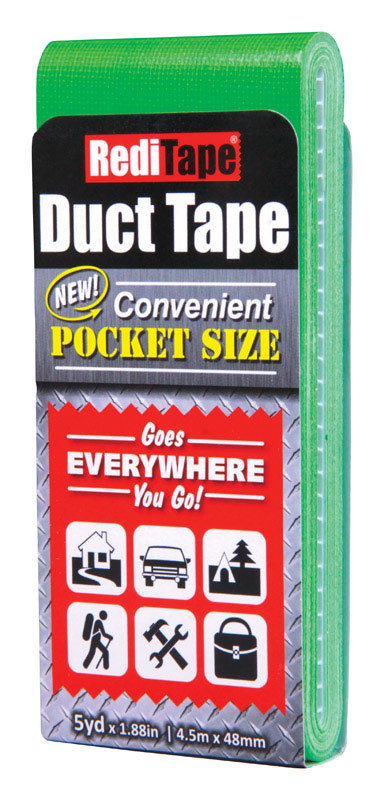 DUCT TAPE PCKT LMGRN 5YD