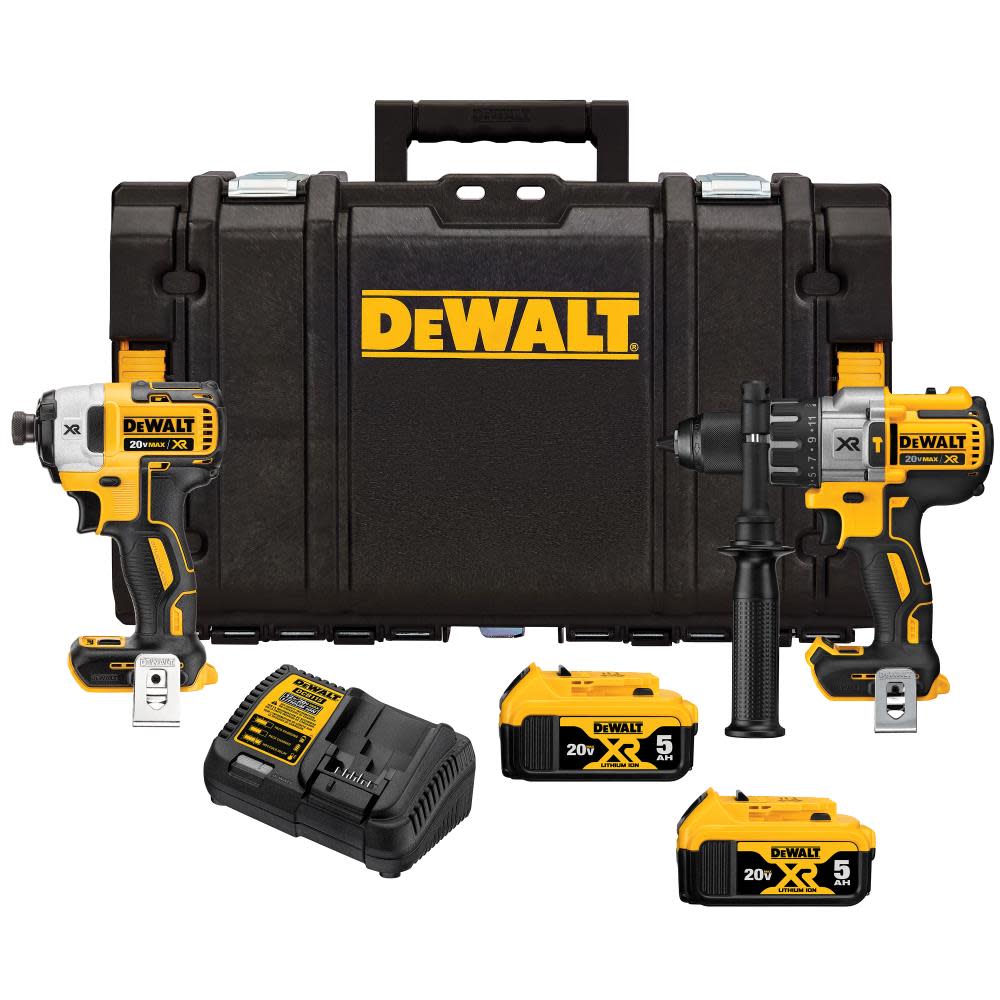 DW 20V MAX* XR 2 Tool Combo Kit with ToughSystem DCKTS299P2 from DW