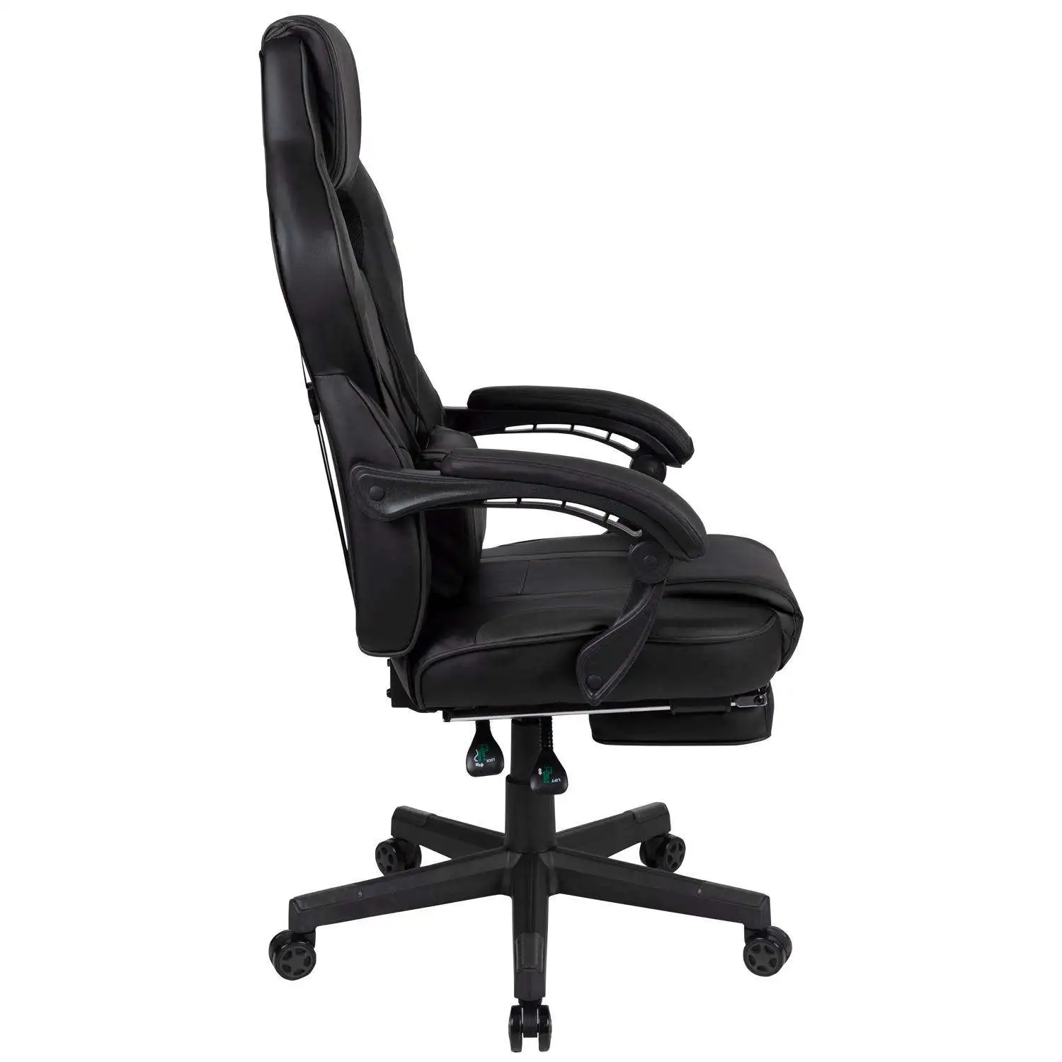 X40 Black Faux Leather Office Chair