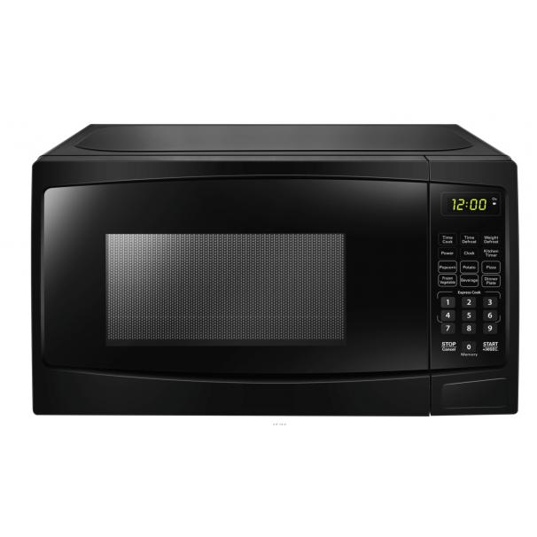 Danby 19-inch, 0.9 cu.ft. Countertop Microwave Oven with 6 Convenient Auto Cook Options DBMW0920BBB