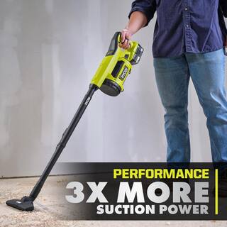 RYOBI ONE+ 18V HIGH PERFORMANCE Kit w (2) 4.0 Ah Batteries 2.0 Ah Battery 2-Port Charger  ONE+ HP Brushless Hand Vac PSK023-PBLHV701B