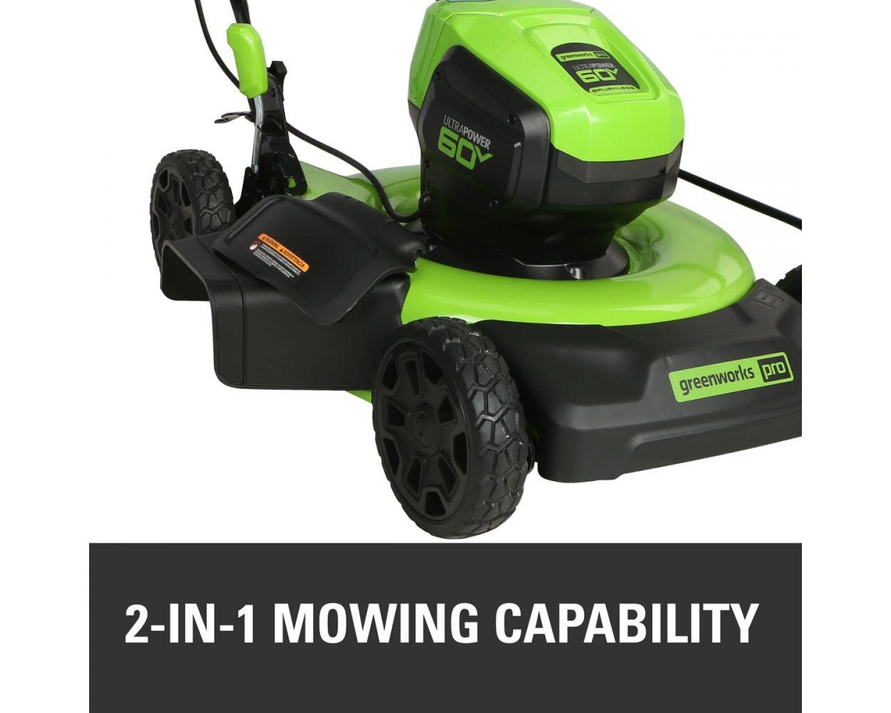 60V 19-Inch Cordless Lawn Mower | Greenworks Pro