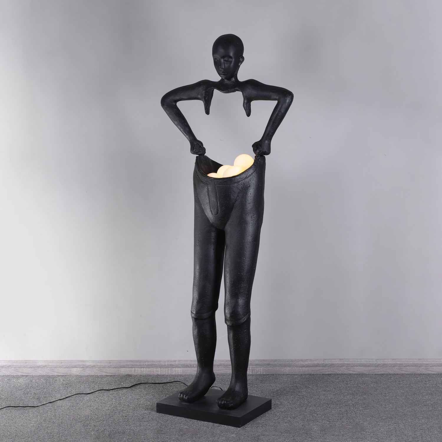 Carrier Sculpture Floor Lamp