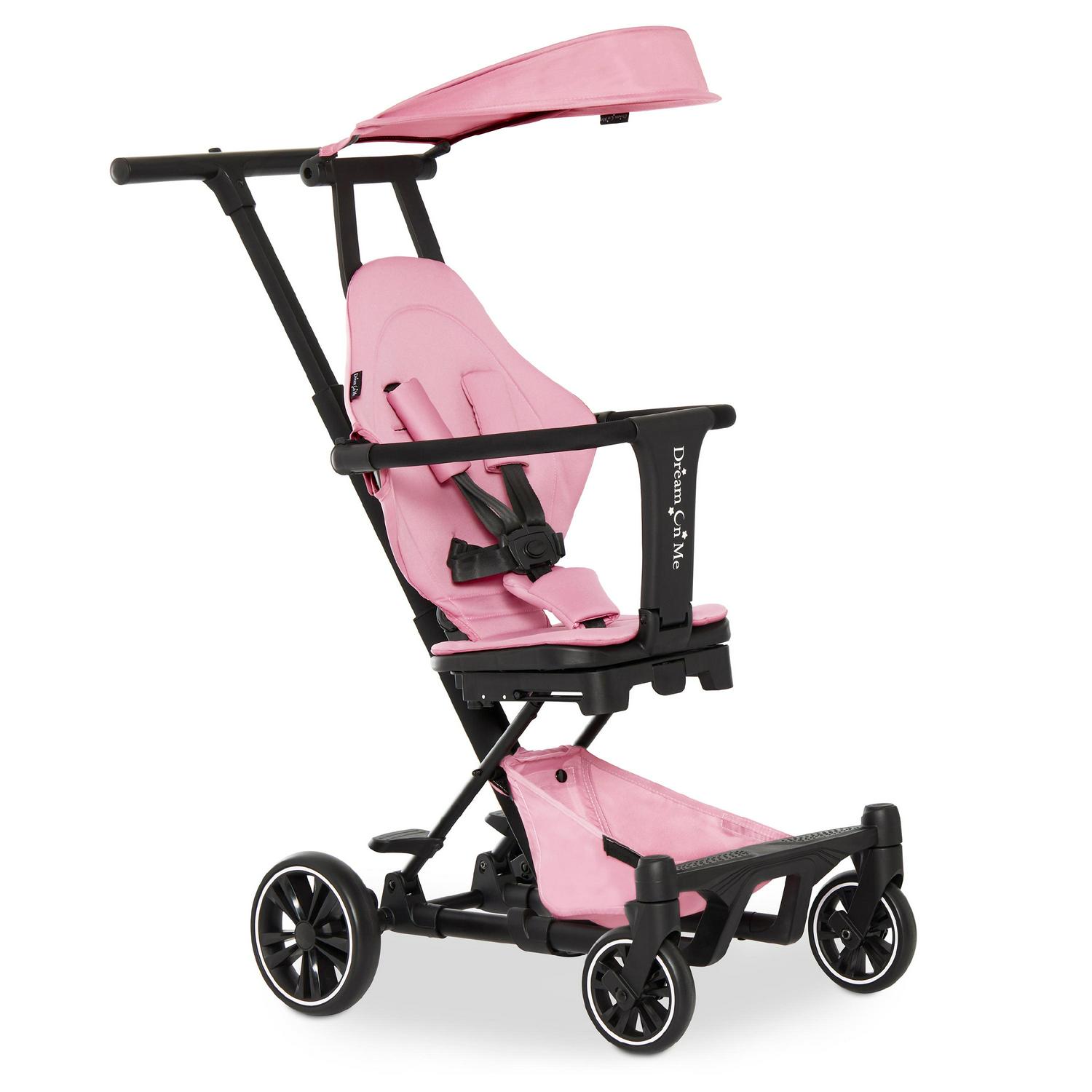 Dream On Me Drift Rider Stroller With Canopy In Pink  Crowdfused