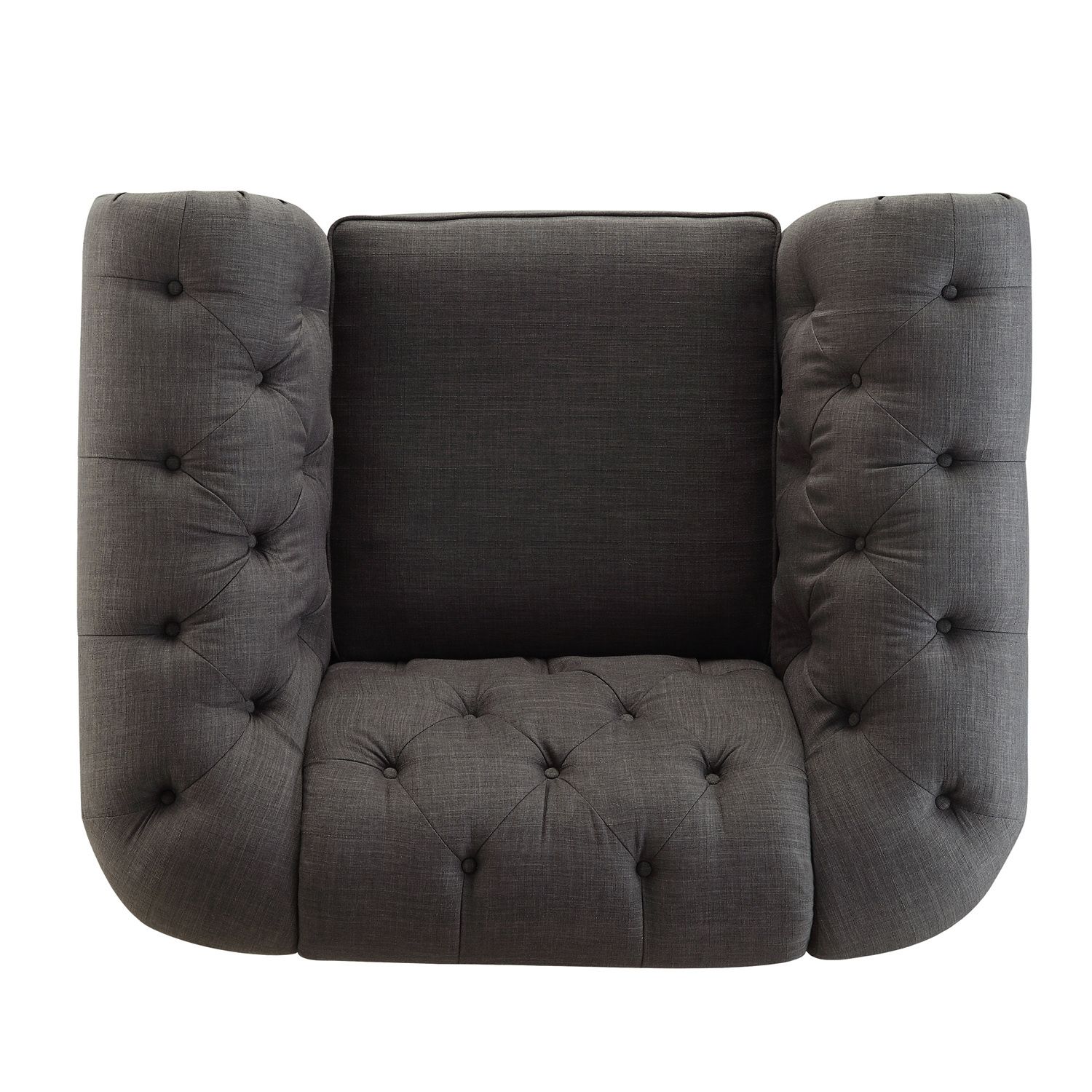 HomeVance Vanderbilt Chesterfield Button Tufted Arm Chair