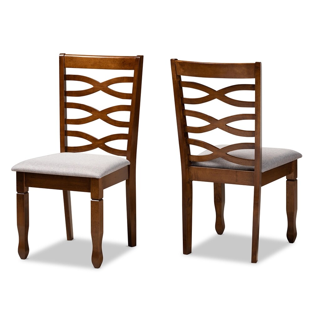 Lanier Modern and Contemporary 2 PC Dining Chair Set