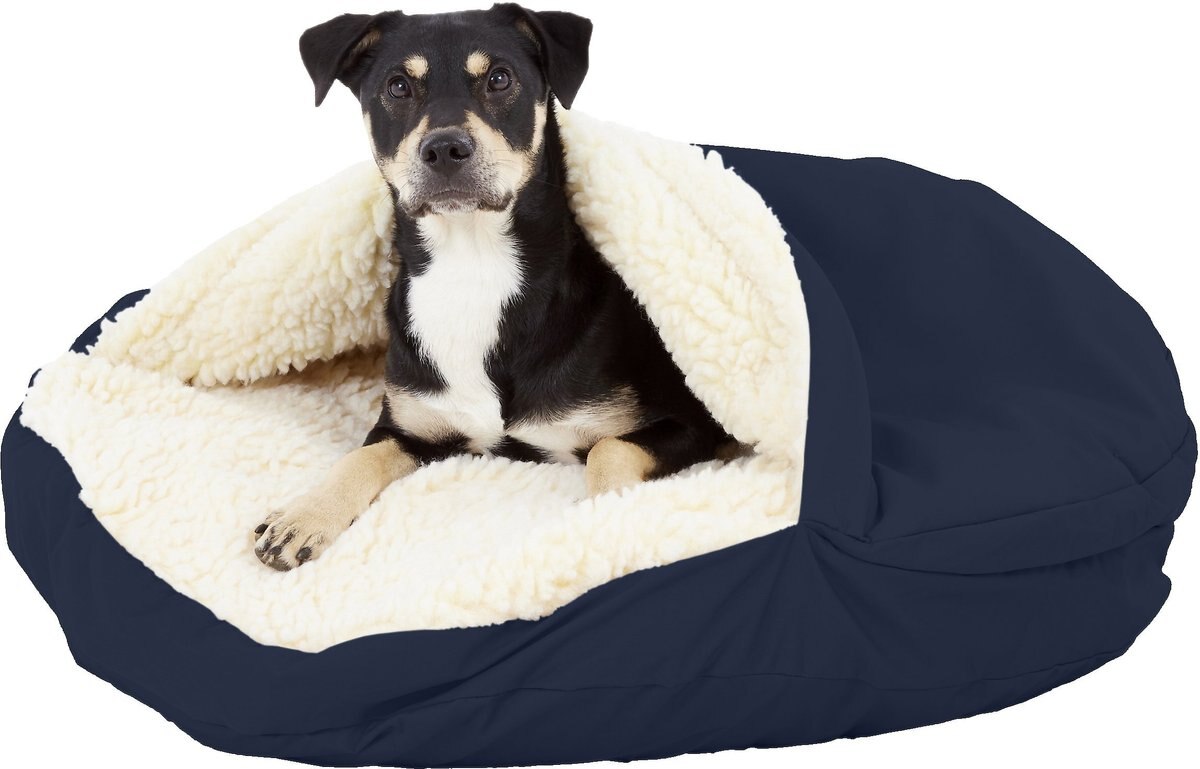 Snoozer Pet Products Cozy Cave Orthopedic Covered Cat and Dog Bed w/Removable Cover