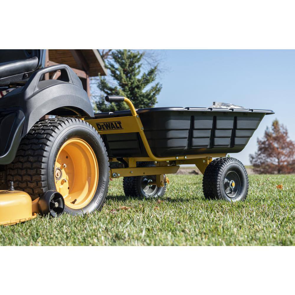 DEWALT DXTB0573 800lb/10 Cu. Ft. Swivel/Dump Cart - Convertible to Tow/Wheelbarrow