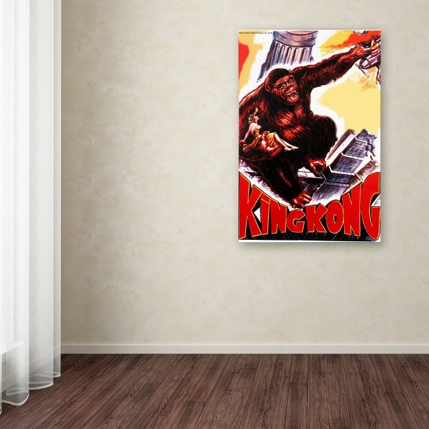 X 32 quot King Kong 4 By Lantern Press Trademark Fine Art