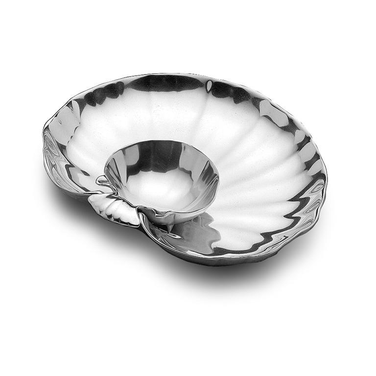 Wilton Armetale Small Shell Sauce Server