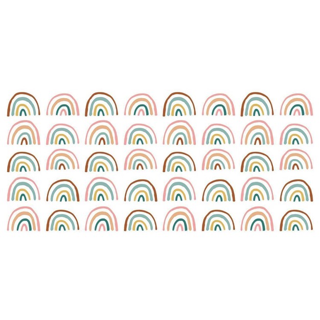 Retro Rainbow Peel And Stick Wall Decal Roommates