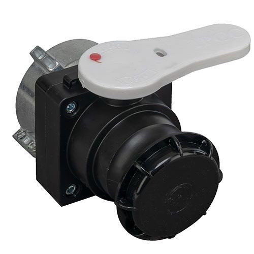 BASCO Polypropylene IBC Ball Valve   2 Inch Male Q...