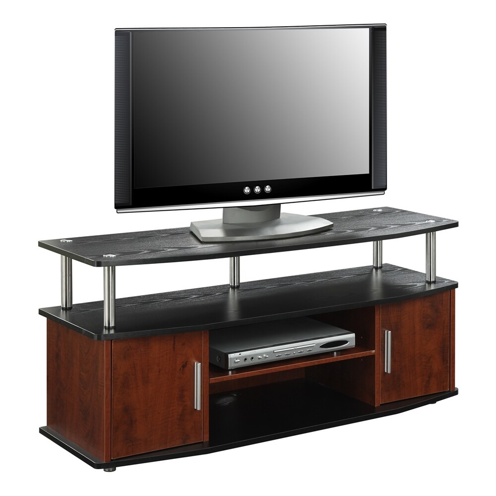 Convenience Concepts Designs2Go Monterey 55 inch TV Stand with Cabinets and Shelves